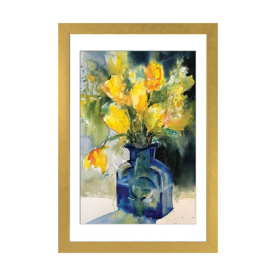 " Yellow Tulips " by Sarah Yeoman