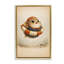 Cadre flottant Pufferfish Of Maritime Bathing Society, design par Grotto Studios-130743387-130743390