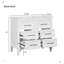 Meuble-lavabo de salle de bain sans lavabo