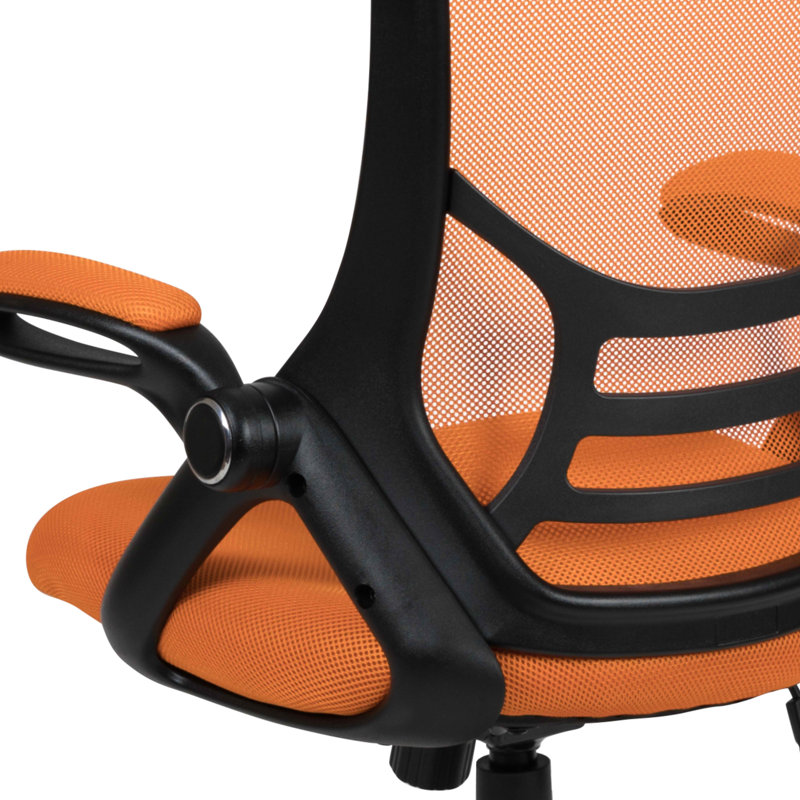 Chaise de bureau ergonomique Cappello, Orange