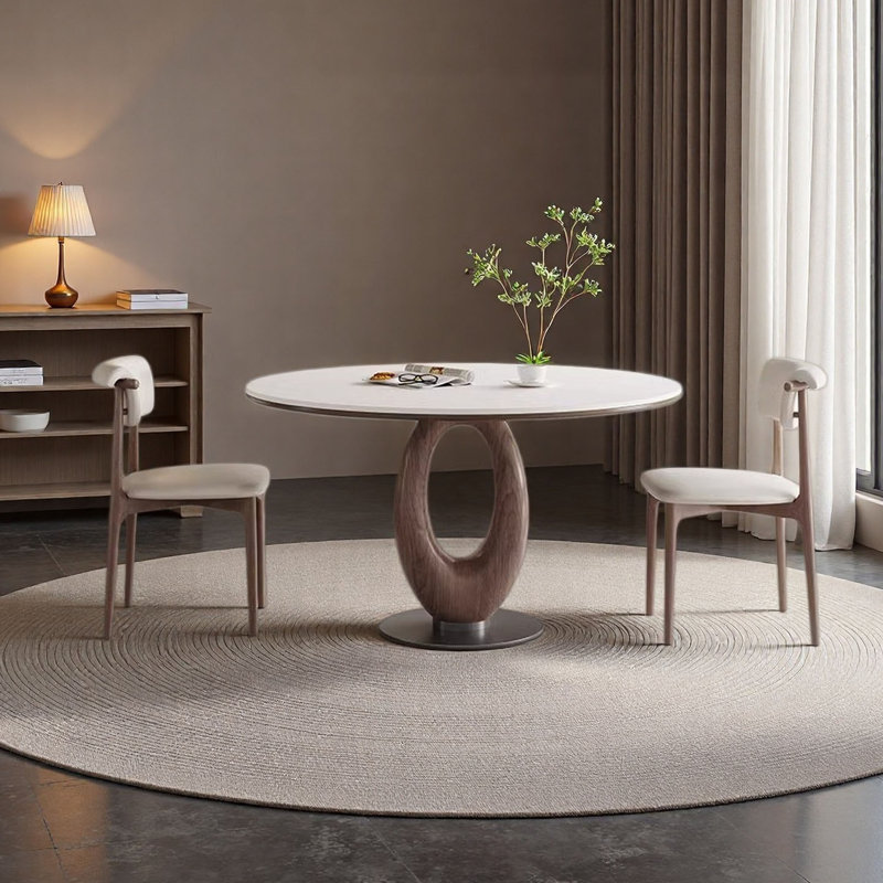 Table de salle à manger Modern, 29,5 po H x 43,3 po L x 43,3 po l