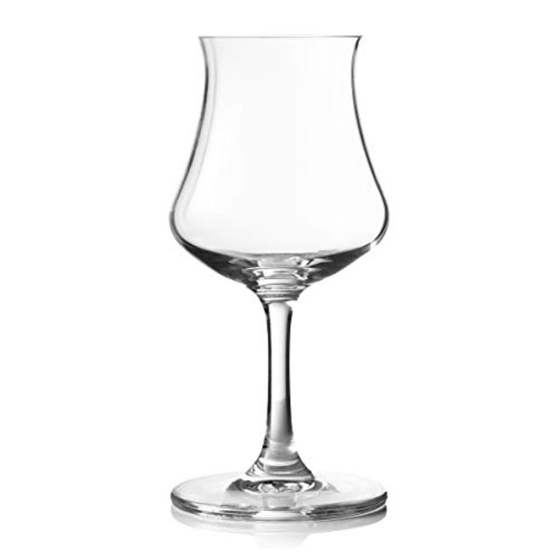 Verres à rhum bohémien en cristal