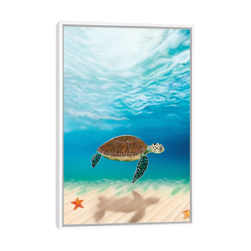 Trails par Fred Odle-impression, H 26 po x l 18 po x 1,5 po, Toile blanche encadrée, Pas de tapis