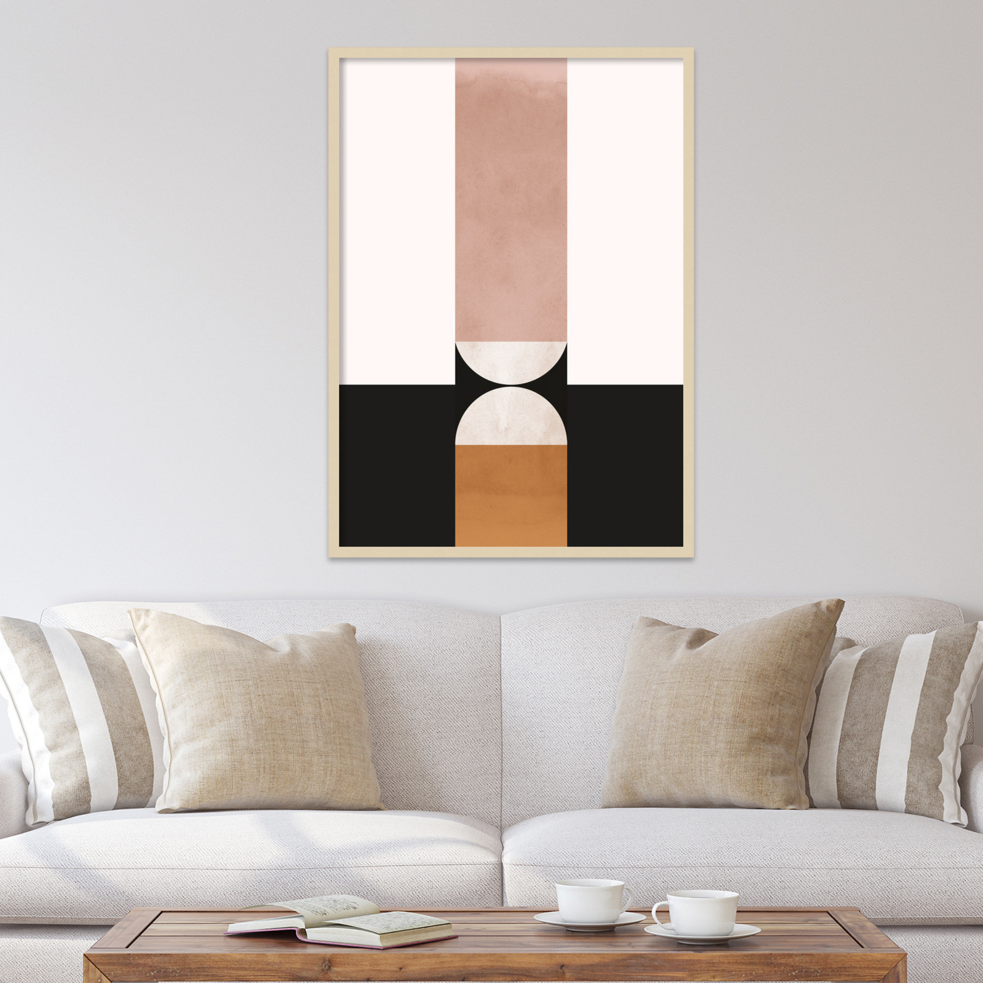 Venice 2 by Alexander Ginzburg, Brown, 42.25" H x 30.25" W x 0.88" D