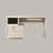 Modern Minimalist Cream Style Rectangular Desk-1261532541