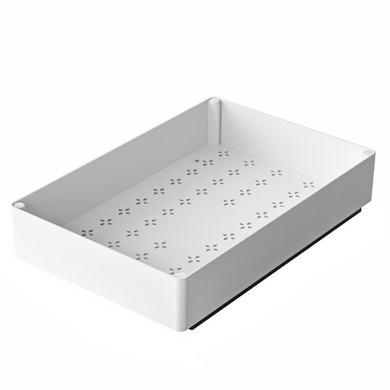 Rangement coulissant d'armoire de cuisine, H 2,17 po x l 7,09 po x P 15,75 po