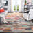 Riccio Abstract Ivory/Multi Area Rug-560656737