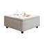 Table basse moderne Mid-Century, coussin, rivets bronze rétro, pièce décorative de salon-2066438256