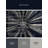 Machine Washable Palvinder Bold & Eclectic Modern Starburst Rug in Gray – Navy Binding-885703421