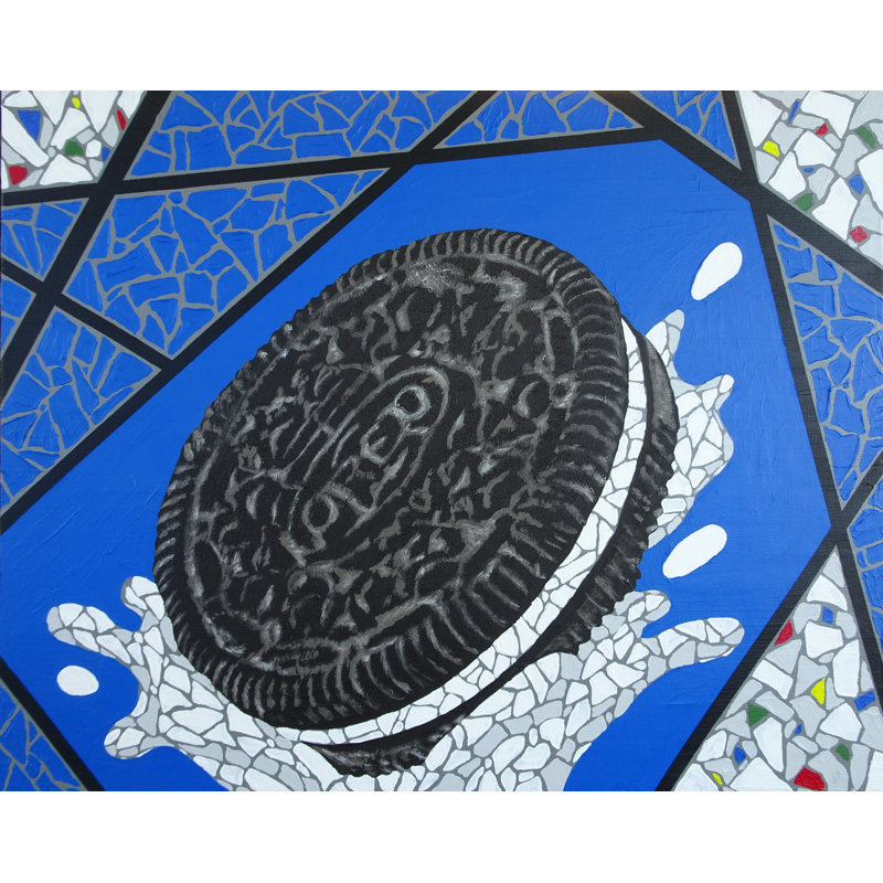 Americas Favorite Cookie Painting by Eddie Bruckner