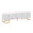Modern Media Console TV Stand With Gold Accents And Geometric Pattern Design-606235274