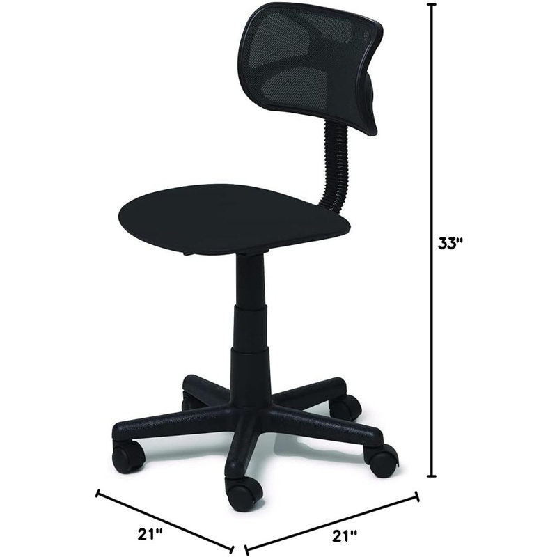 Bodmin Task Chair, Black, Mesh