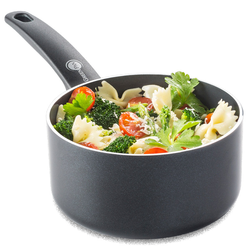 GreenPan Cambridge 3 Piece Aluminium Non Stick Saucepan Set