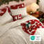 Ensemble d'édredon pour grand lit surdimensionné touffeté Boho - 3 pièces Beige Shabby Bedding-105490875-105490885