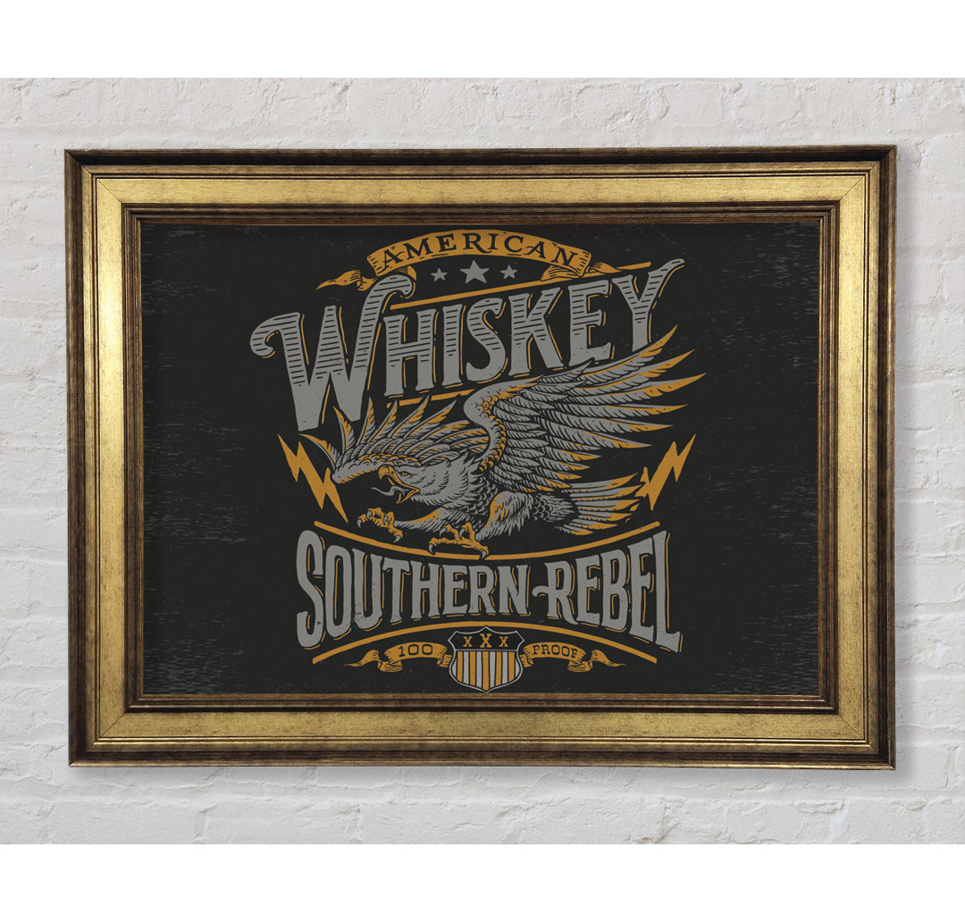 Whiskey Southern Rebel - Drucken