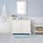 Laura Ashley Butter Chenille Bath Rug-20351708-20351712