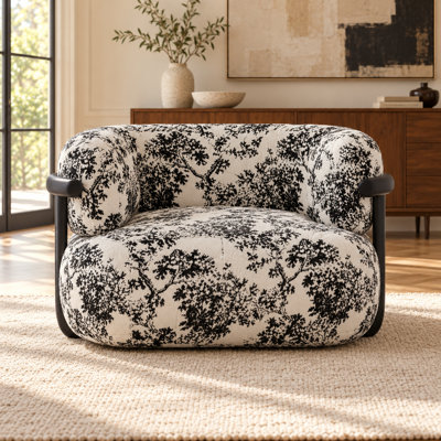 Upholstered 36.6 " Chenille Sofa