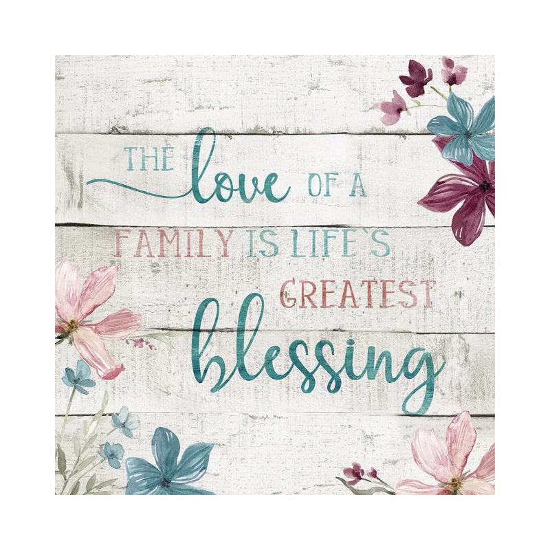 Family Blessing by Carol Robinson - Print on Canvas, Wrapped Canvas, 30.48 cm H x 30.48 cm W