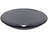 Novatto 18'' Black Glass Circular Bathroom Sink-95974121