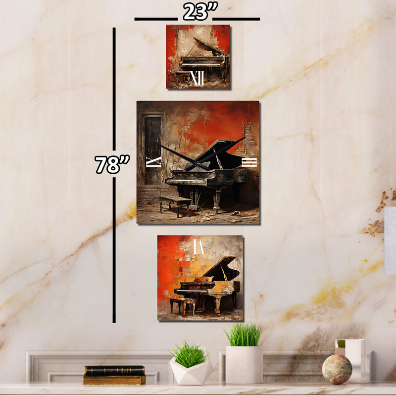 Rilana Metal Wall Clock