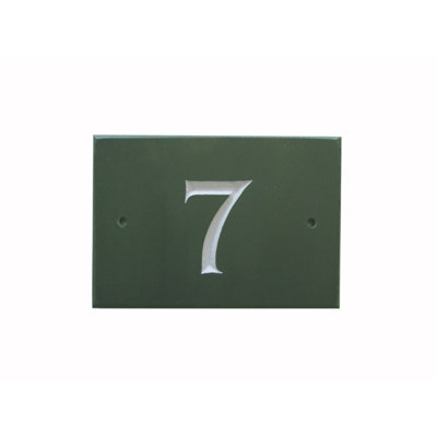 Odacia 10cm H Stone House Number