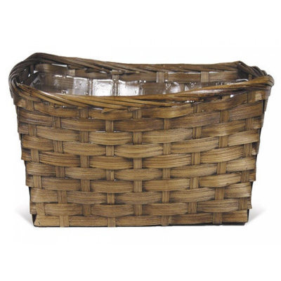Panier rectangulaire en bambou