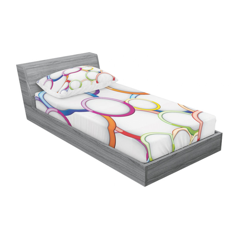 Microfiber Sheet Set, Twin XL Sheet Set with Fitted Sheet