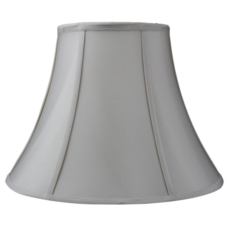 Abat-jour cloche en lin 16 "(à vis), Beige