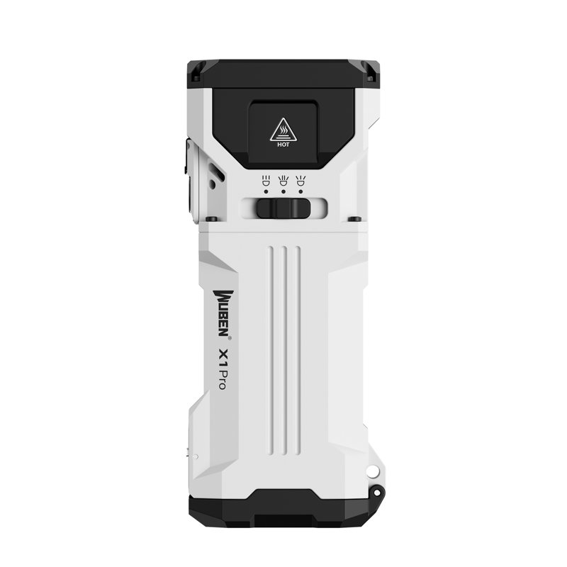 Lampe de poche Wuben X1pro 12300 Lumens, Blanc