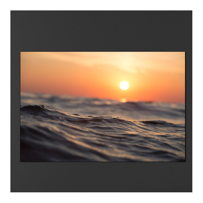 Wrapped Canvas Print on Wood