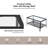 Wicker 4 - Person Patio Conversation Set with Cushions