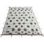 Tapis contemporain fait à la main de style marocain, 100% laine naturelle. Options personnalisées disponibles