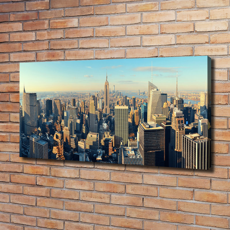 Skyscrapers - Wrapped Canvas Print