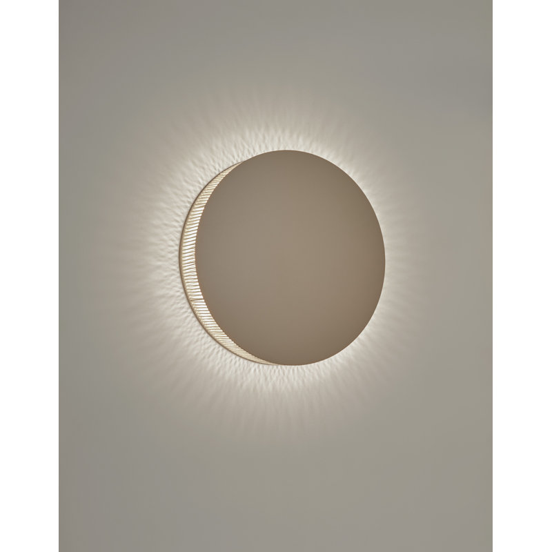 Helios Aluminium LED Flush Mounted Sconce
