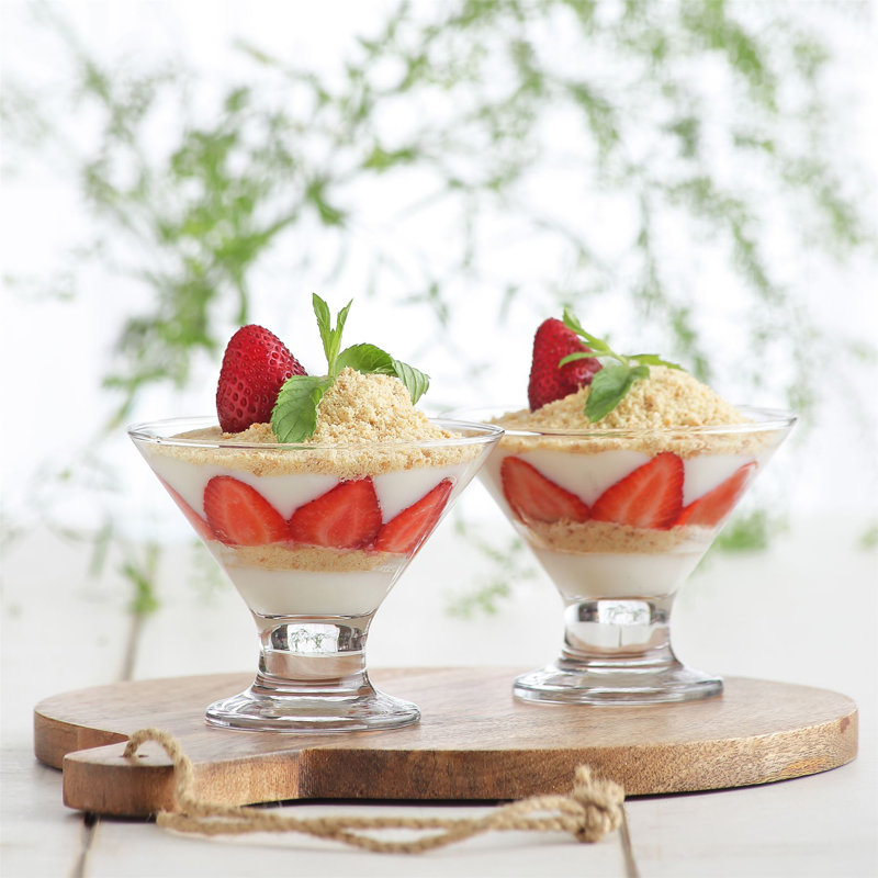 LAV - Crema Glass Ice Cream Bowls