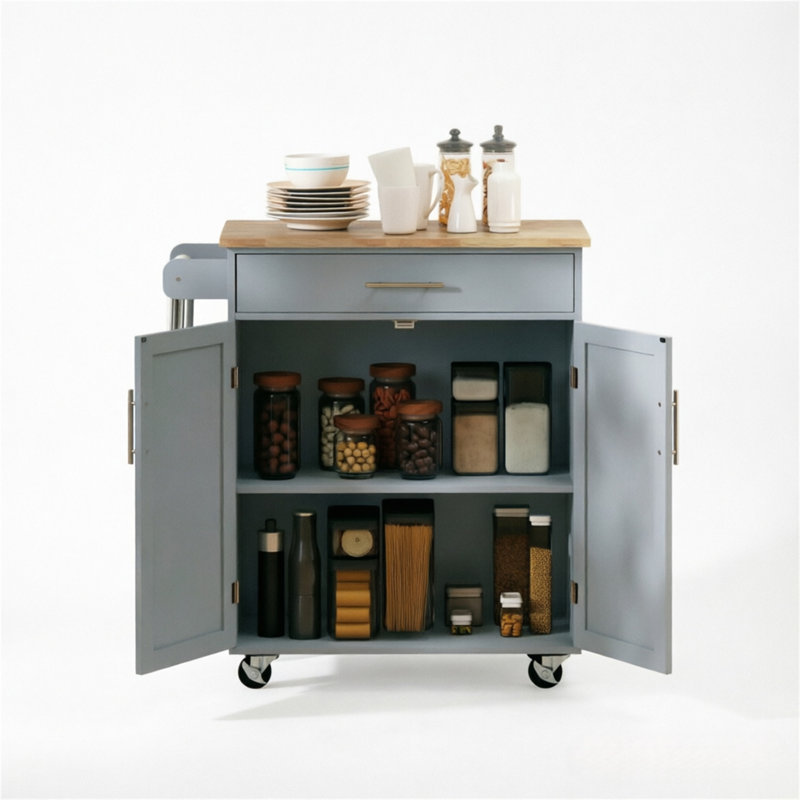 Armoire de rangement roulante