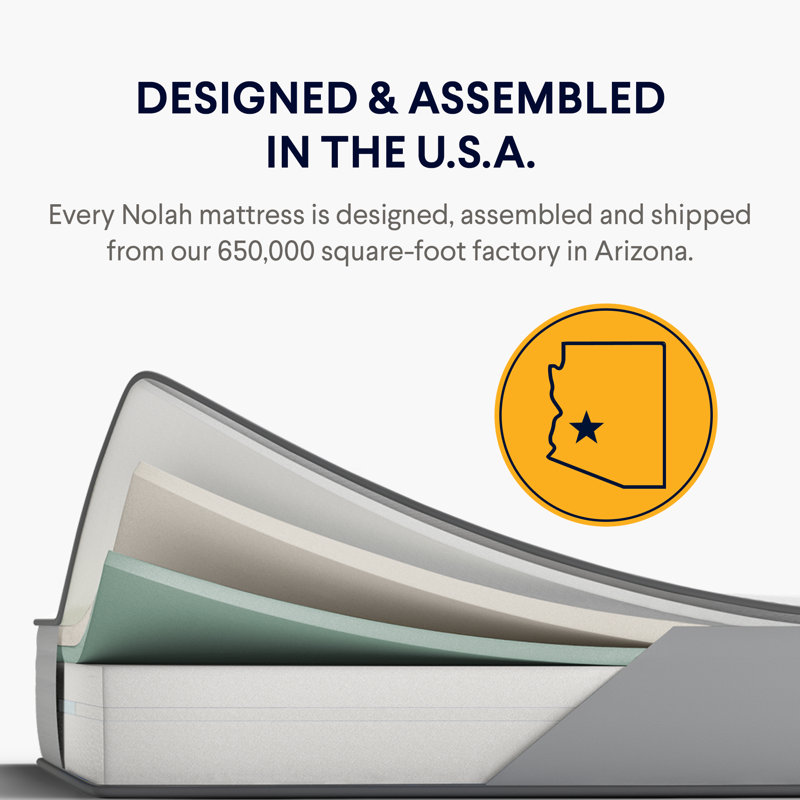 Nolah Original Foam Mattress with Cooling Pillow Top, King