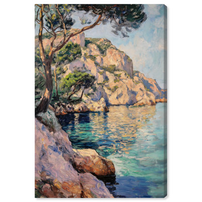 Toile Rocket Waters Monet Coastal par Art Remedy