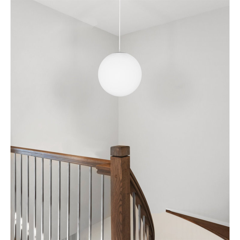 Ailet 1 - Light Single Pendant, 78.5"H x 14"W x 14"D