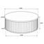 Ensemble de 3 tables basses et tables de bout Coffey brun clair-25856298