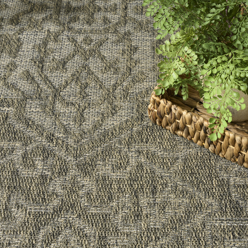 Tapis d'intérieur / extérieur Tulum, Rectangle 5 pi 3 po x 7 pi