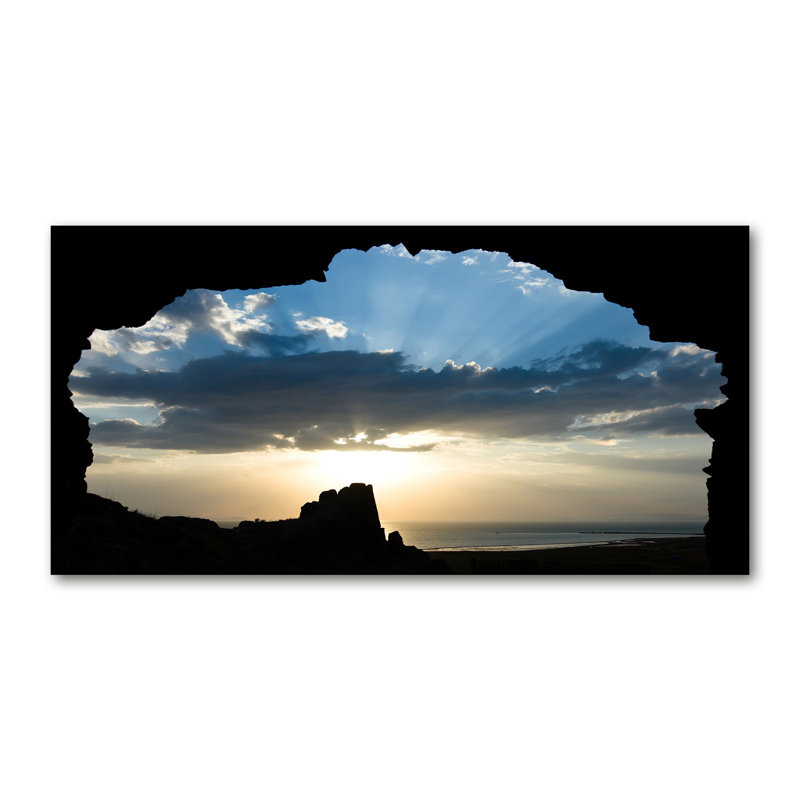 Cottesloe 50cm W x 100cm L Glass Peel and Stick Panel