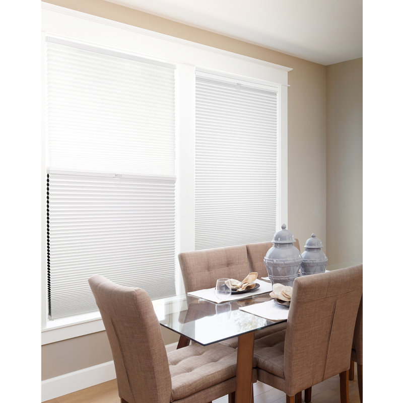 Cordless Blackout Cellular Shade, 23.25"W x 48"L, White