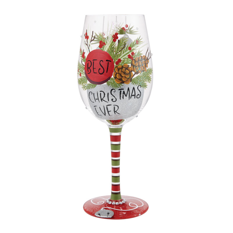 Verre à vin Lolita Best Christmas Ever
