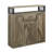 Abiram Rustic Oak Finish Server