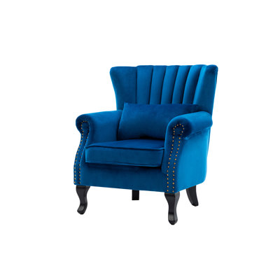 Dorava Velvet Accent Chair