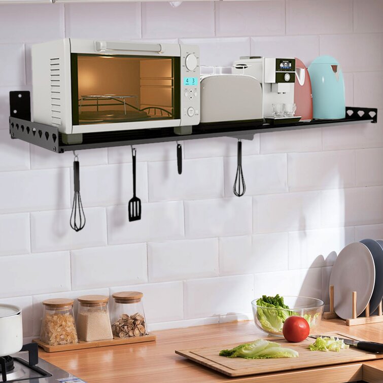 Wall Mounted Microwave Oven Rack Shelf