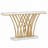 Faux Marble Entryway Table  Console Table