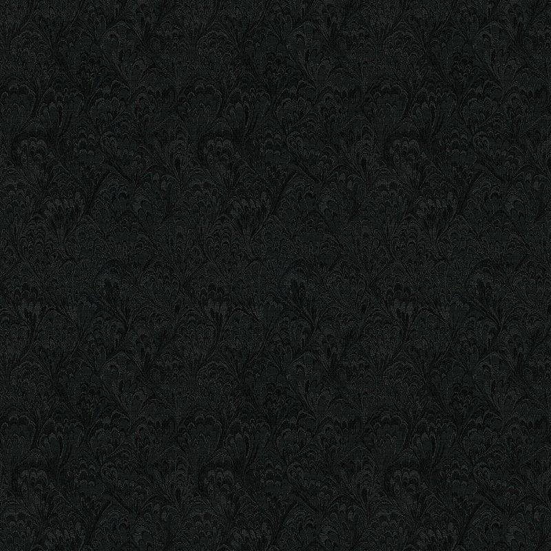 Tissu jacquard Crypton Glam tissé à la verge, Noir