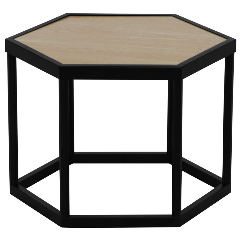 Table Omni Honeycomb, Bois brun